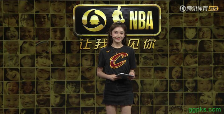 腾讯NBA美女主播宋美娜 “腾讯最美女神”令人一秒恋爱