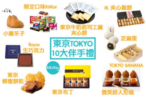 【日本東京】十大必買伴手禮