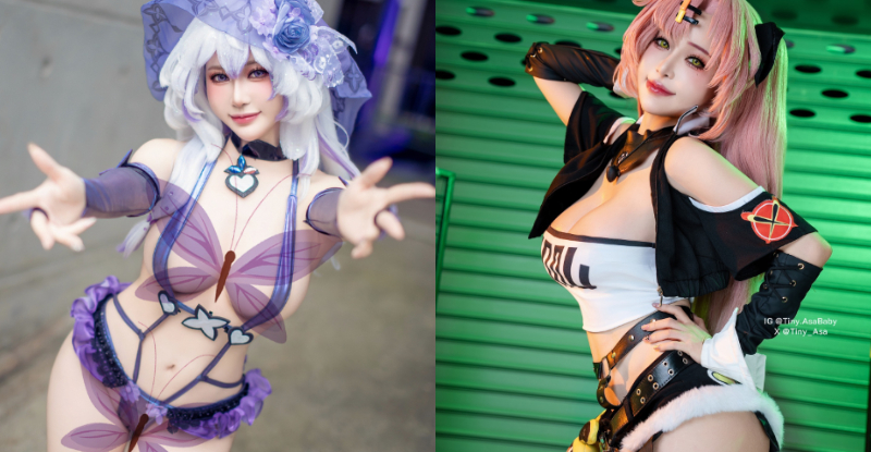 頂級寫真Coser《Tiny Asa》性感全輸出　限定活動「拼手速-攝不停」超猛